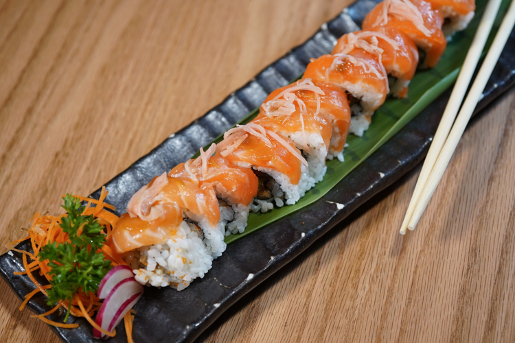 Miso Salmón Rollo